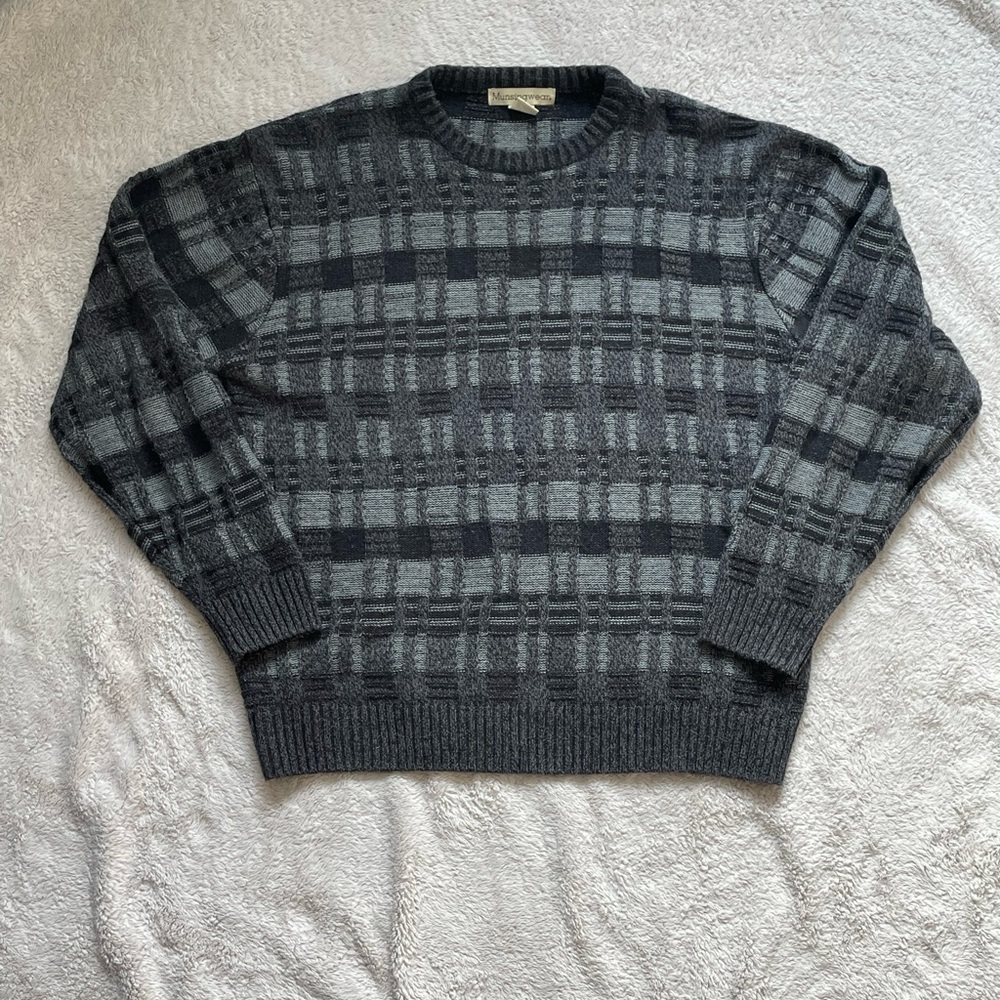 Vintage knit sweater.